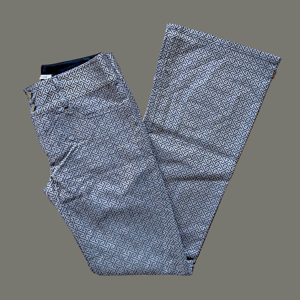 ALMA-PANT - BLACK GOLD HEART